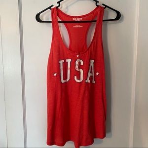 Old Navy USA Tank, Size M